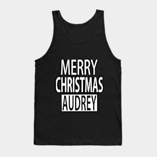 Merry Christmas  Audrey Tank Top